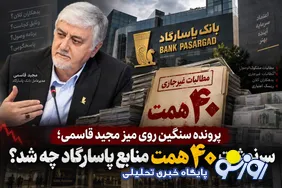 سرنوشت ۴۰ همت منابع بانک پاسارگاد چه شد؟/پرونده سنگین روی میز مجید قاسمی